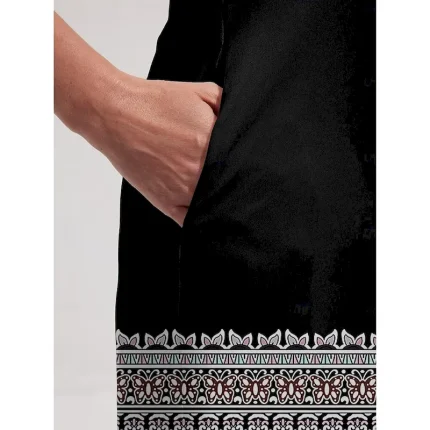 Women's Tennis Dress Golf Dress Black Short Sleeve Dress Ladies Golf Attire Clothes Outfits Wear Apparel - Image 4