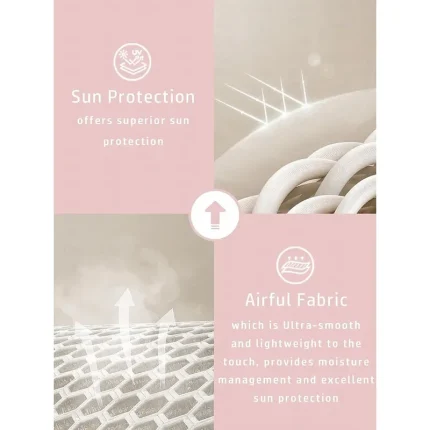 Women's Golf Polo Shirt Pink Long Sleeve Sun Protection Top Floral Fall Winter Ladies Golf Attire Clothes Outfits Wear Apparel - Image 6