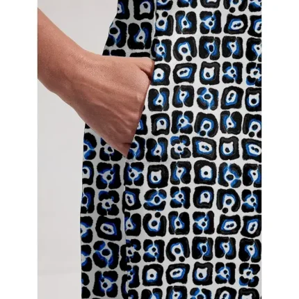 Women's Golf Dress Black Sleeveless Floral Ladies Golf Attire Clothes Outfits Wear Apparel - Image 4